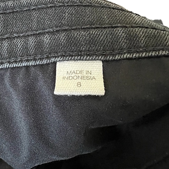 J Jill Denim Leggings washed Black wonens size 8 - Picture 5 of 6